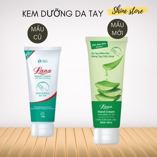 Kem Dưỡng Da Tay Aloe Vera Lana kem làm mềm mịn cho vùng da tay, sử dụng hàng ngày hạn chế độ thô ráp da tay