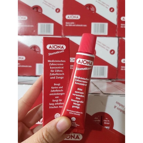 KEM ĐÁNH RĂNG AJONA TUÝP 25ML LOẠI BỎ CAO VÀ CHỐNG VIÊM LỢI