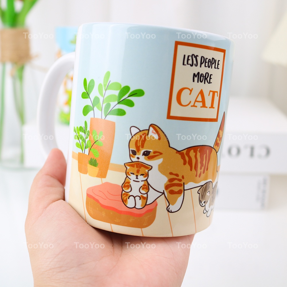 Ly sứ mèo dễ thương cute TooYoo TY0351