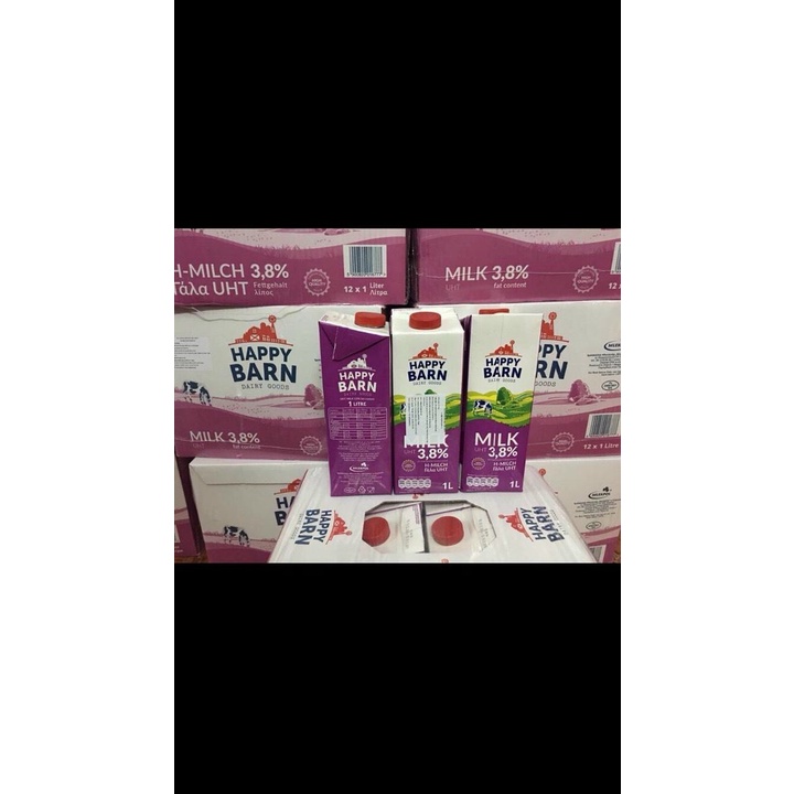 Sữa tươi Ba Lan Happy Barn