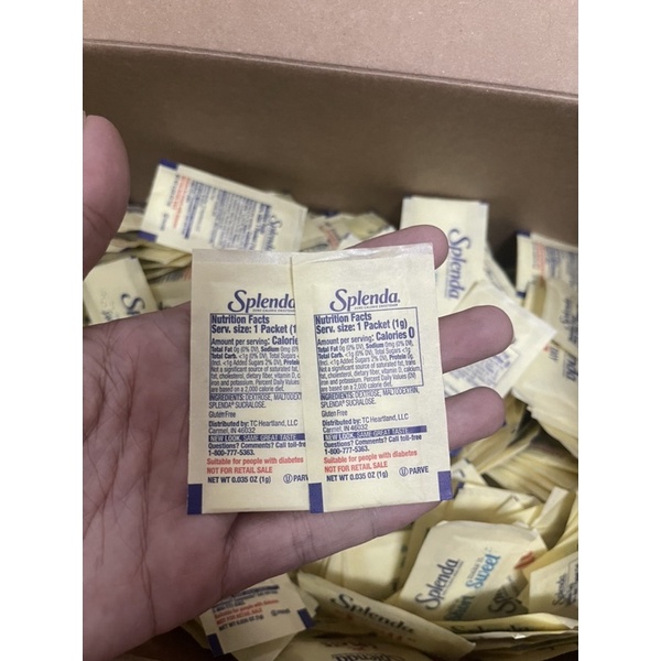 Đường ăn kiêng Splenda hàng Mỹ  date 2026