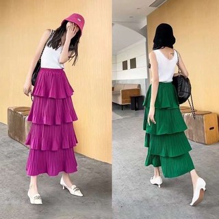 Chân váy Xếp Tầng