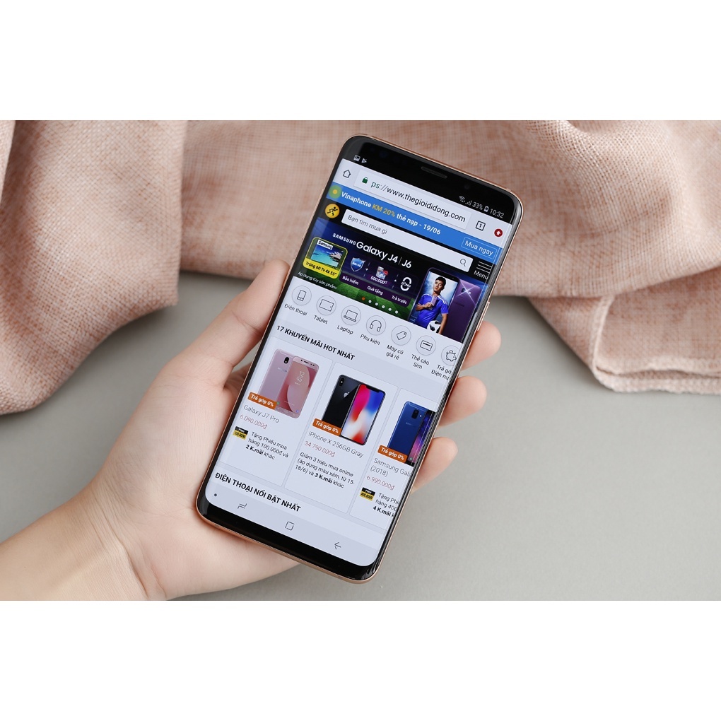 [GIẢM SỐC] Điện thoại Samsung Galaxy S9 Plus (6G/64G-128GB) Nguyên Seal Bảo Hành 1 năm | BigBuy360 - bigbuy360.vn
