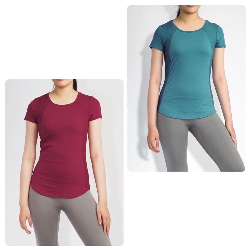 Áo Thun Thể Thao Nữ Chuyên Tập Gym Chạy Bộ Nhanh Khô Thoáng Khí