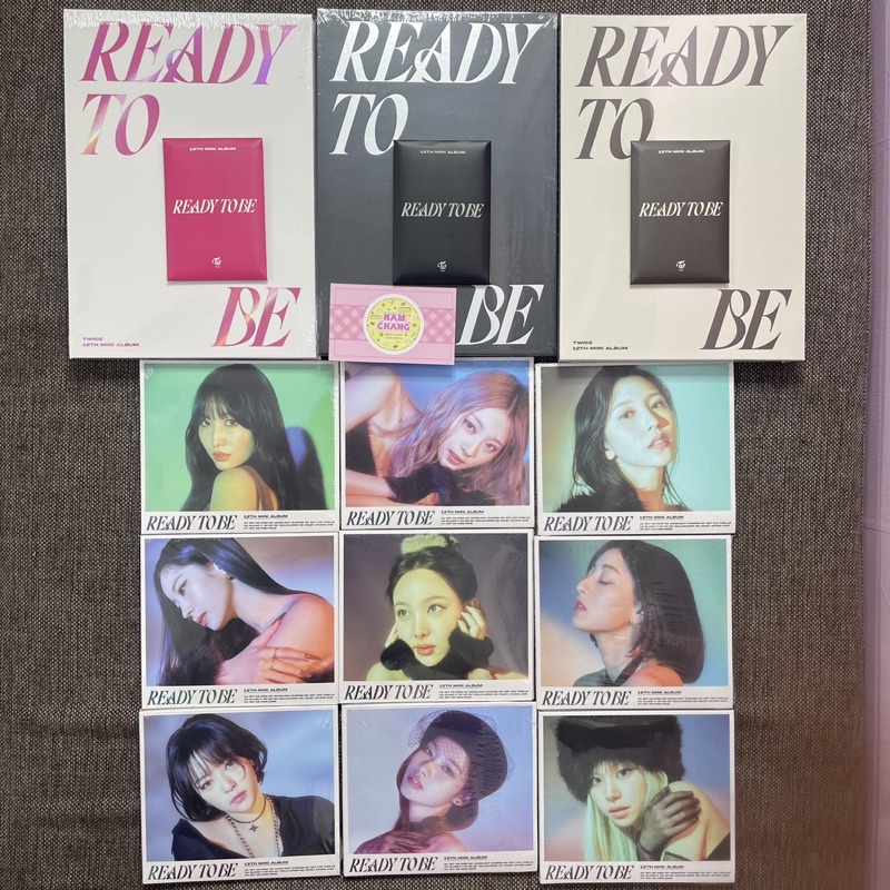 Album Twice - bộ ảnh Ready To Be kèm quà - Nam Chang Kpop