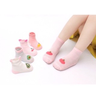 Set 5 Đôi Tất LƯỚI CỔ CAO cho bé sơ sinh 0-18m