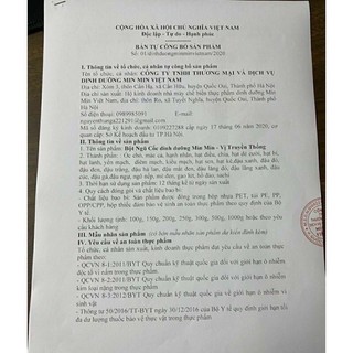 NGŨ CỐC HẠT VÀ LỢI SỮA MINMIN