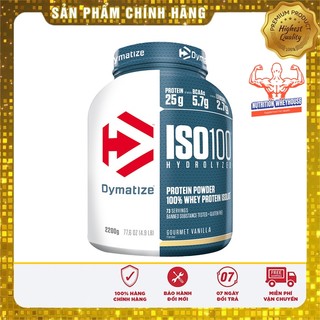 Whey protein iso100 dymatize 5lbs - chính hãng