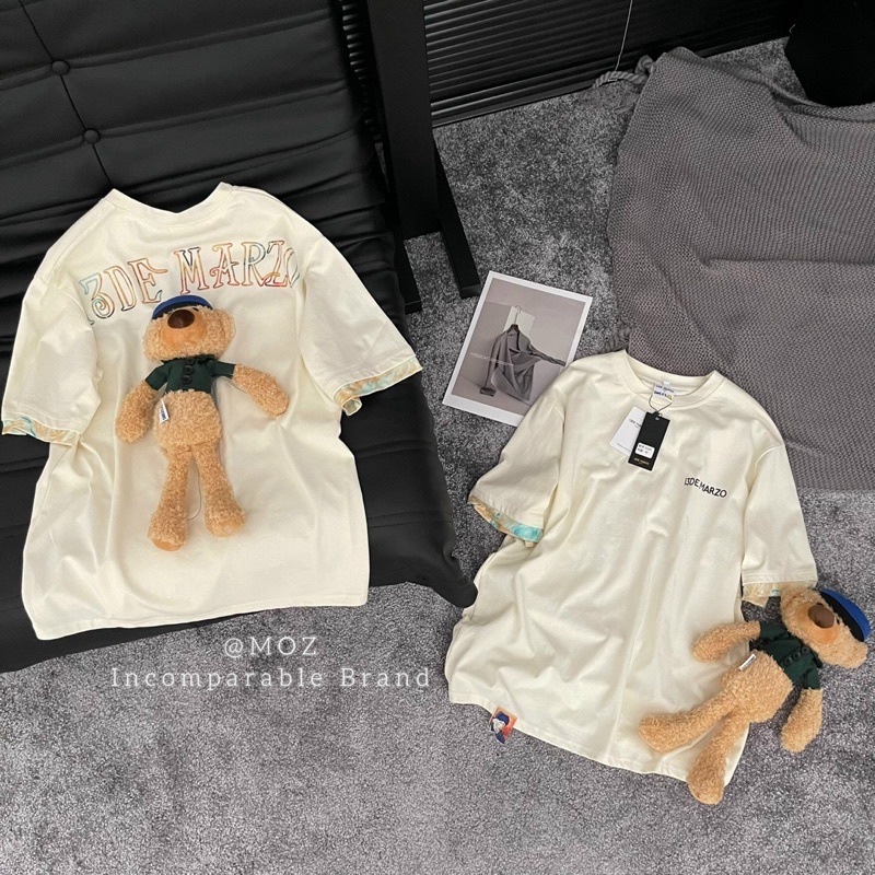 Áo phông 13de marzo kèm gấu xù loại 1