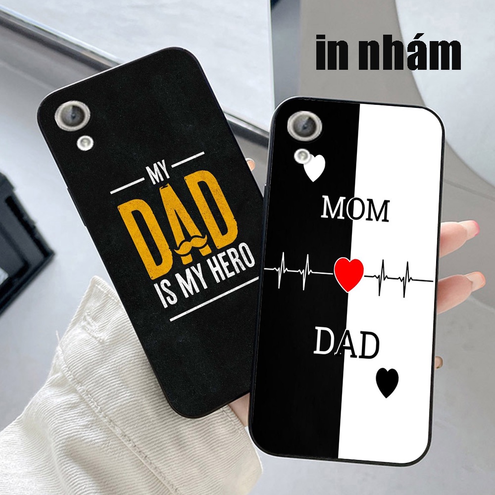 Ốp lưng huawei y6 ii / y6ii bộ hình yêu ba yêu má i love dad , mom