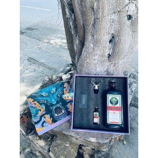 Combo jager 700ml đầy đủ phụ kiện Rồng Xanh - Làm quà biếu, quà tặng, sản phẩm trưng bày