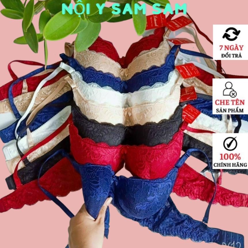 Áo Ngực Nữ SAM SAM Lót Đệm Mút Mỏng Ren Không Gọng Êm Hàng Loại 1 Nâng Ngực