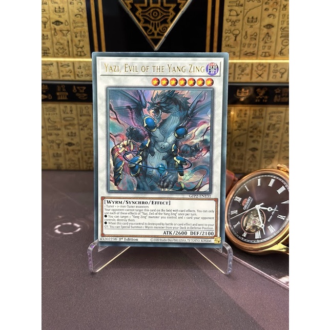 Yazi, Evil of the Yang Zing - GFP2-EN131 - Ultra Rare 1st Edition
