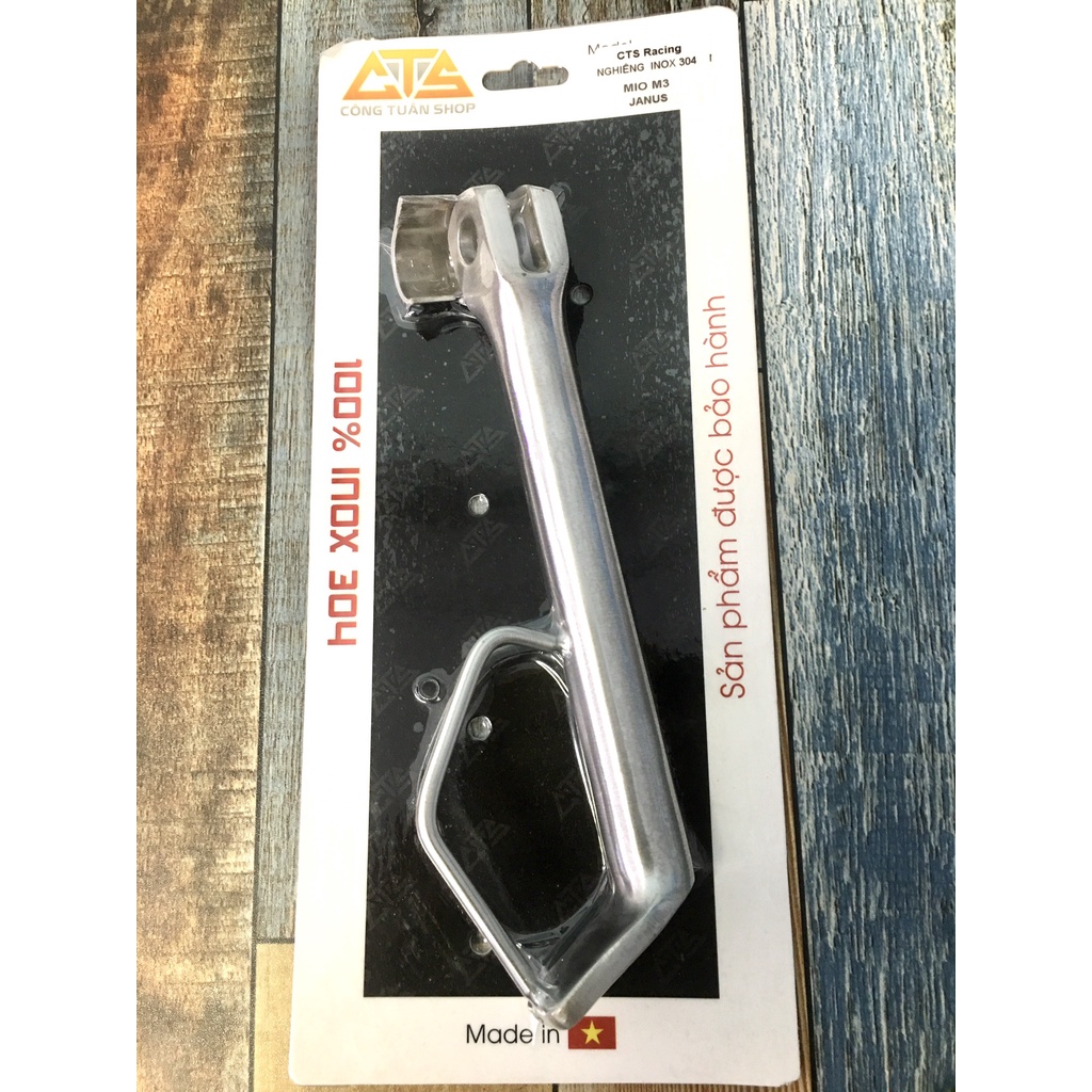 Chân chống INOX mio m3