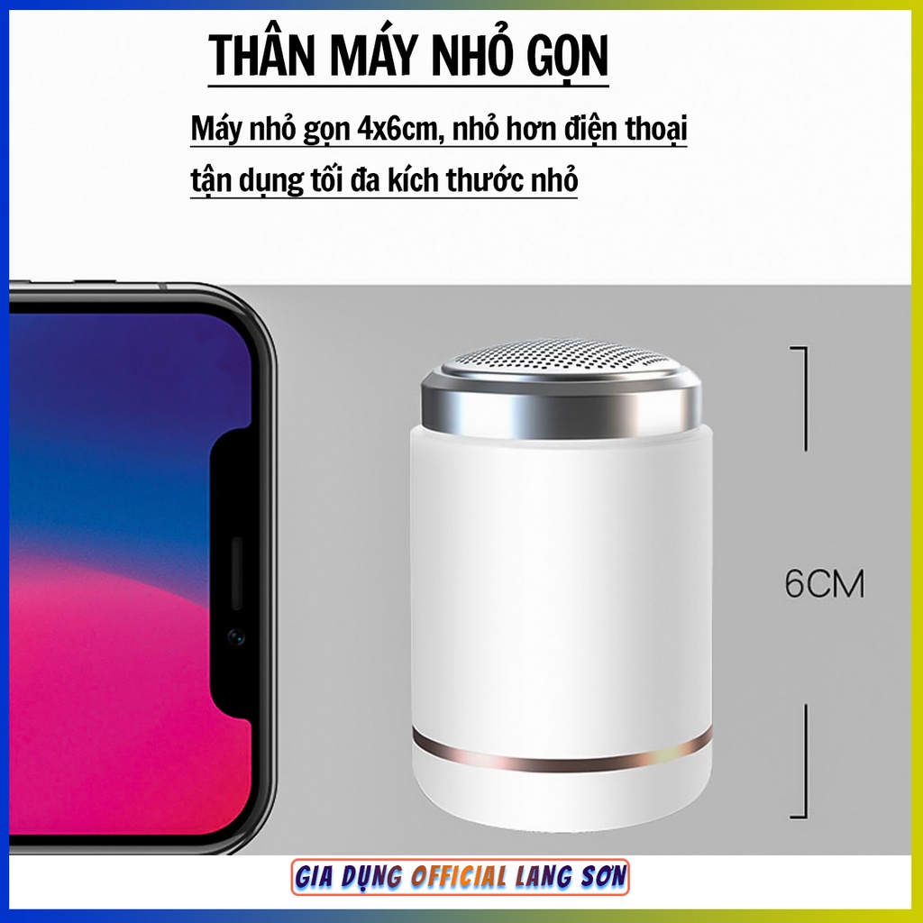 Máy cạo râu mini không dây TMD GROUP sản phẩm tượng trưng live