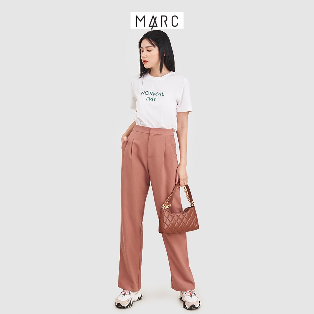 Quần nữ MARC FASHION dài xếp 4 ly trước CBHH112321