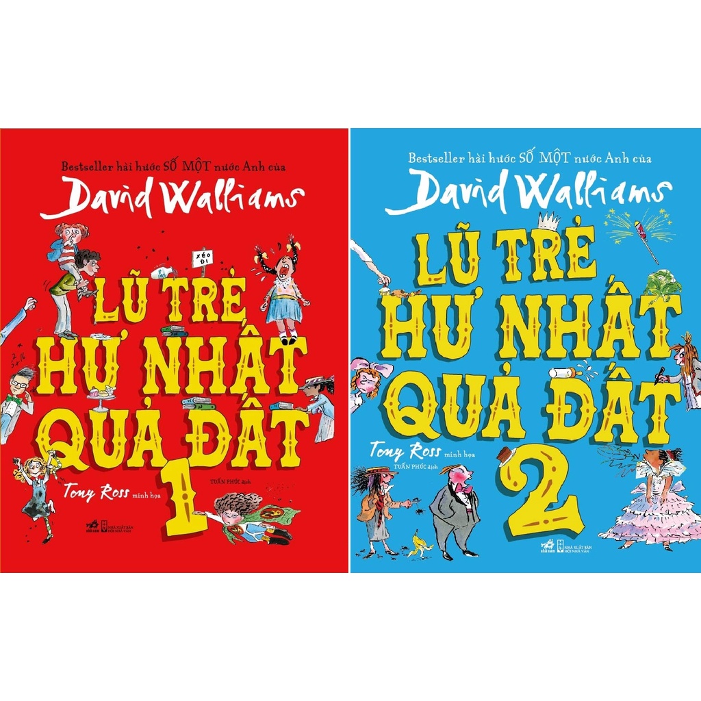 Sách - Combo 2 cuốn Lũ trẻ hư nhất quả đất Tập 1 + Lũ trẻ hư nhất quả đất Tập 2