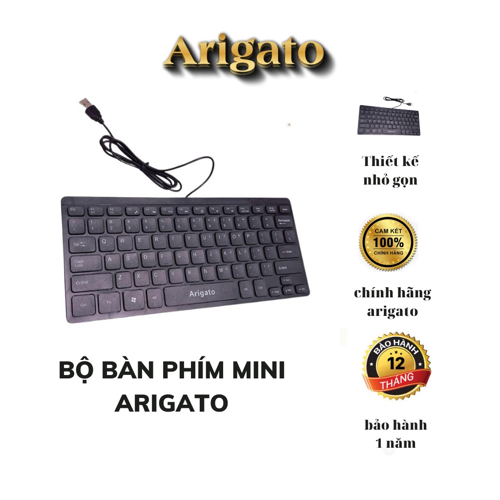 Bộ bàn phím Laptop nhỏ gọn tiện dụng có led, Bàn phím mini 64Key led MK515 | BigBuy360 - bigbuy360.vn