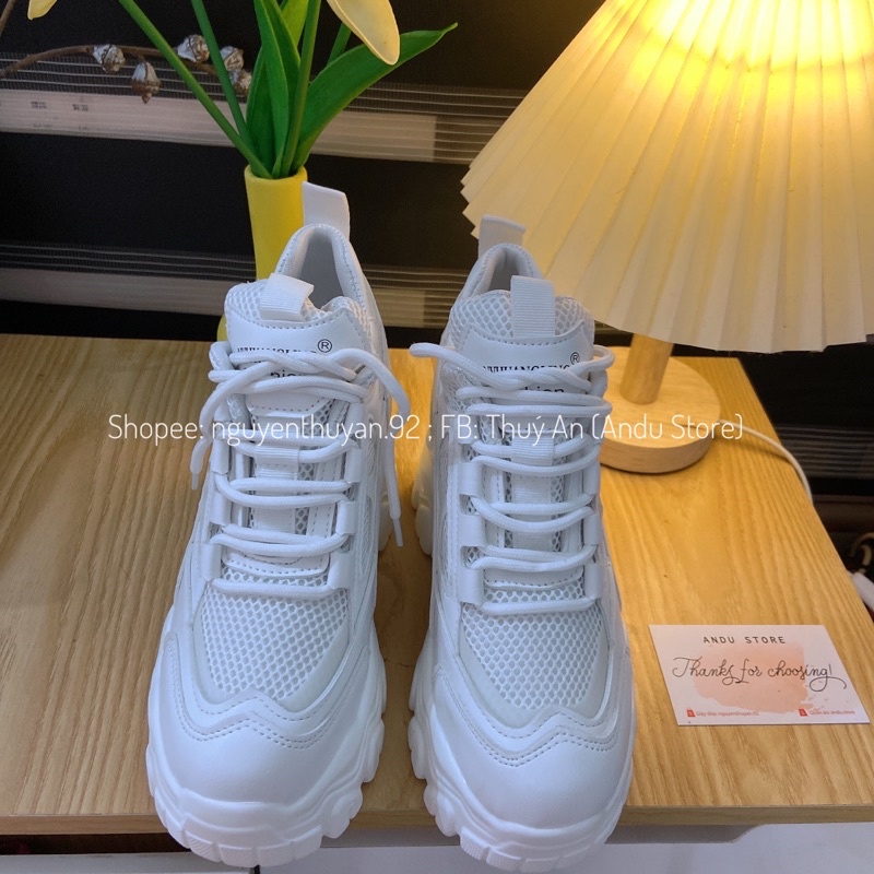 Giày thể thao cao cấp độn đế 10cm⚡️ANDU STORE⚡️
