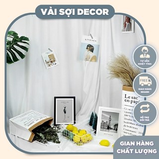 (Background trắng) phông nền chụp ảnh vải
