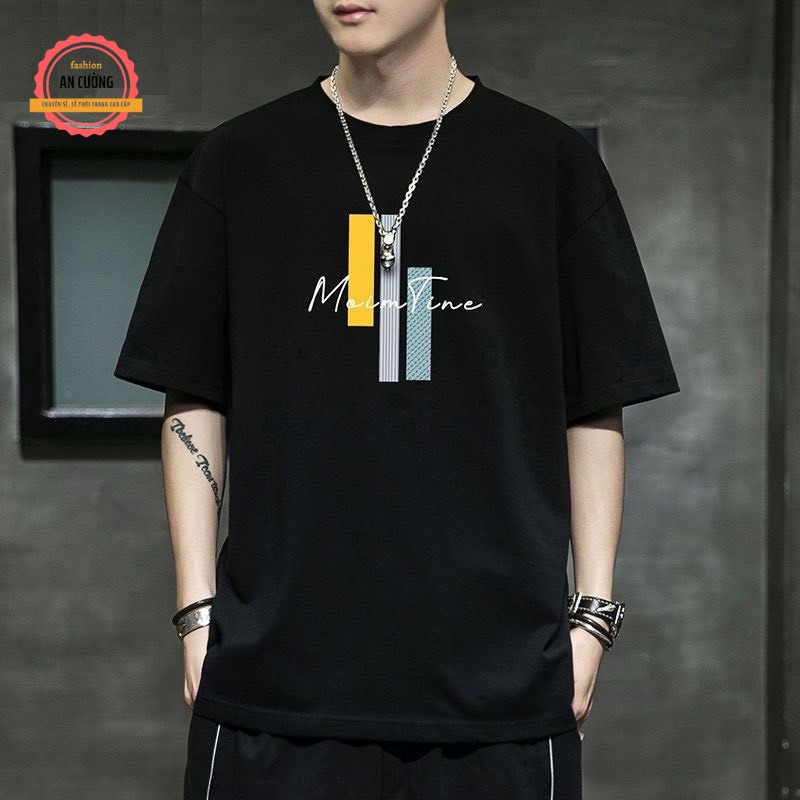 Áo thun nam, áo phông nam tay ngắn cổ tròn chất cotton, dày dặn thoáng mát ATN009 - An Cường Fashion