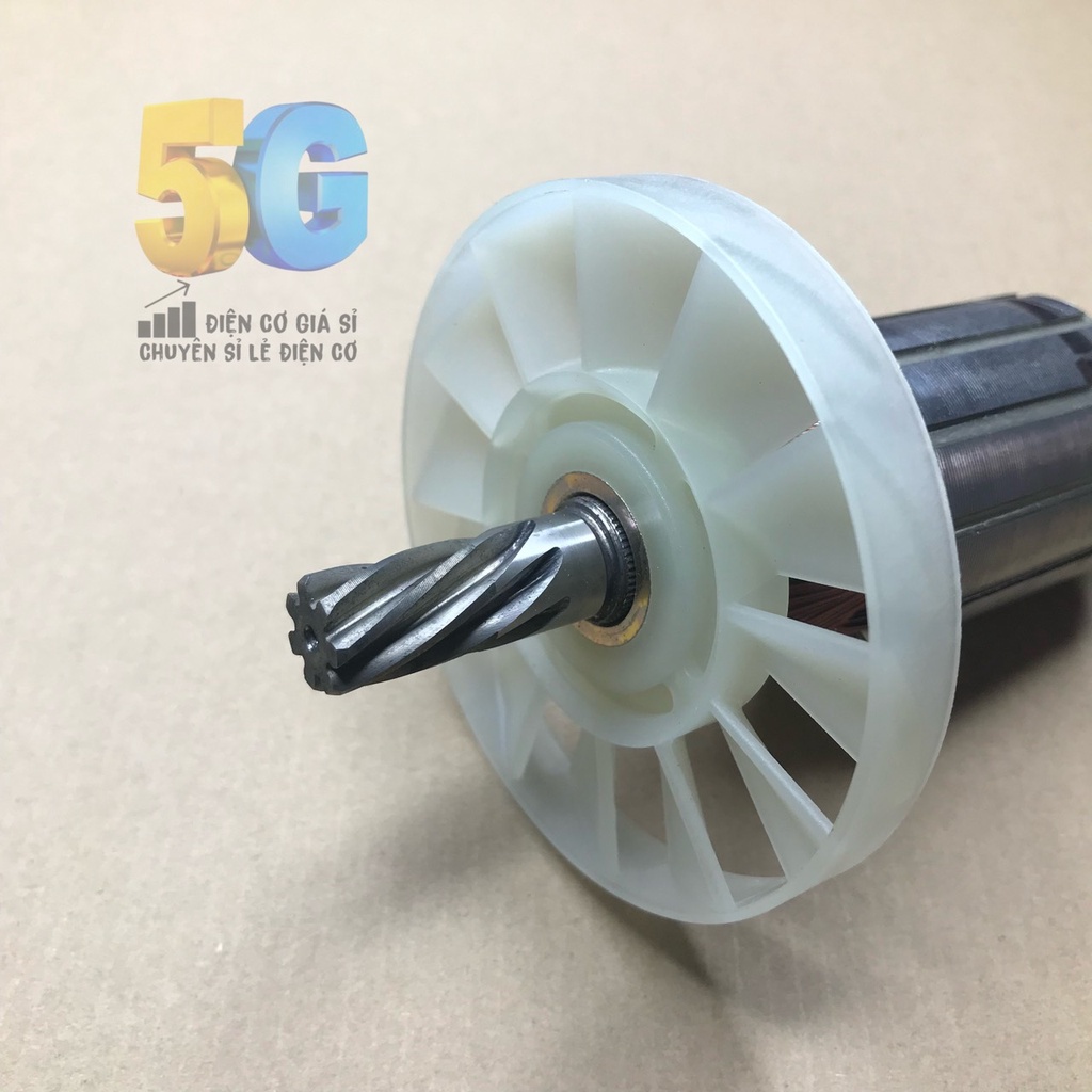 Rotor Máy Khoan Đục 17ly Makita 0810 HM0810 AZG6 Chính Hãng DCA