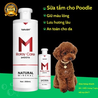 Sữa Tắm Cho Chó Poodle Lông Đỏ M Rolay 500ml Thơm Lâu, Không Bay Màu Cao Cấp