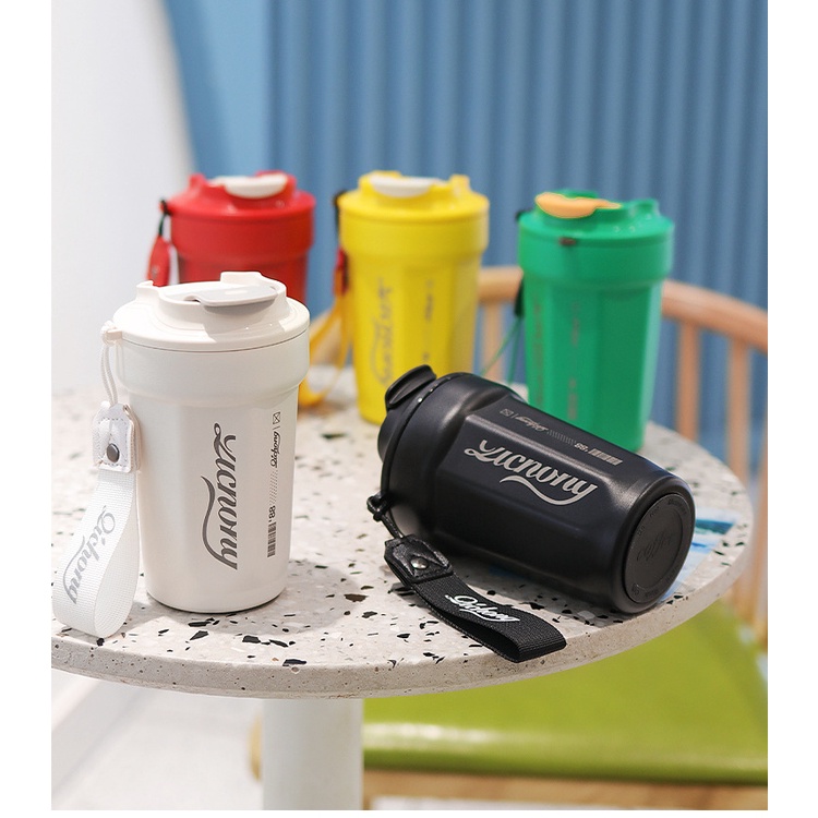 Bình Nước Giữ Nhiệt Coffee 500ml Cao Cấp,Bình Giữ Nhiệt Cà Phê Inox 316 Giữ Nhiệt Trên 12 Giờ