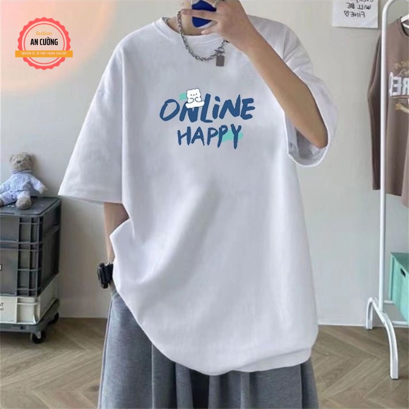 Áo thun nam, áo phông nam tay ngắn cổ tròn chất cotton dày dặn thoáng mát ATN016 - An Cường Fashion