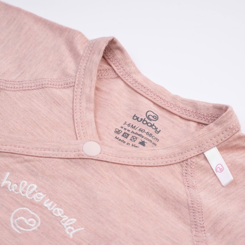 Bubaby-Bộ dài tay cài chéo - Bambus Mella BBB110806