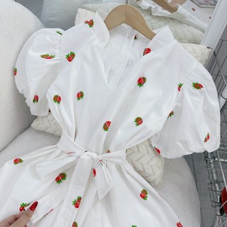 ĐẦM CỔ V NƠ EO