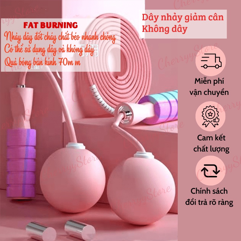 Dây Nhảy Không Dâ Tập Thể Dục, Dây nhảy giảm cân hỗ trợ luyện tập thể dục