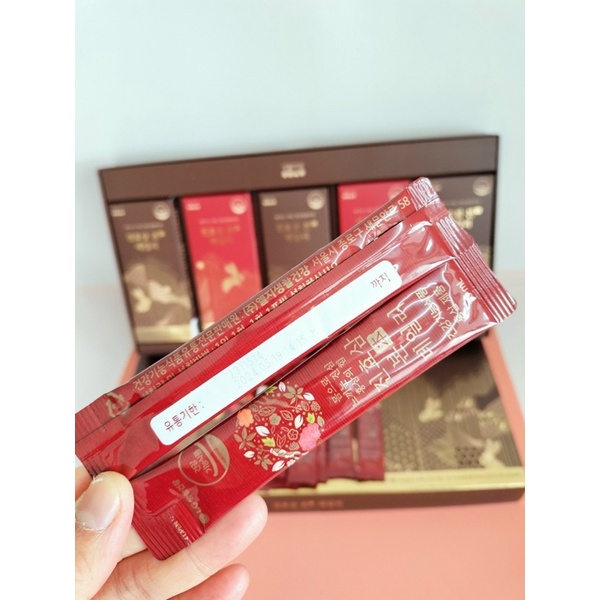 Hồng Sâm LG OHUI Hàn Quốc 6 năm tuổi 50 gói x 10ml - Bổ sung nhiều dưỡng chất