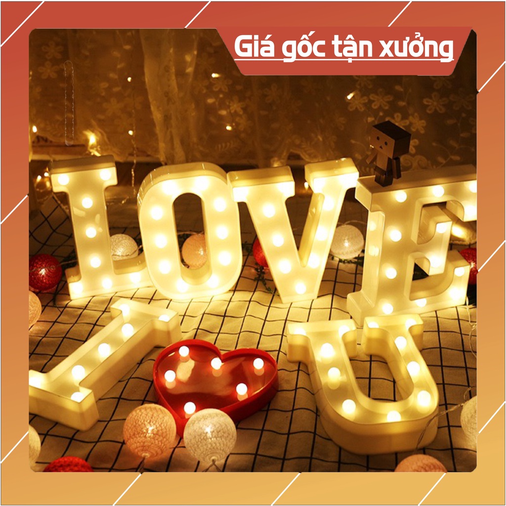 ĐÈN LED, ĐÈN CHỮ, ĐÈN CHỮ LOVE, ĐÈN HAPPY BIRHTDAY, MARRY ME, TRÁI TIM