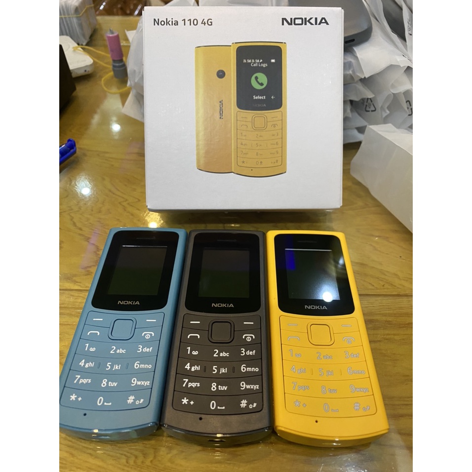 Điện thoại Nokia 110 4G 2 sim máy mới 100% full box