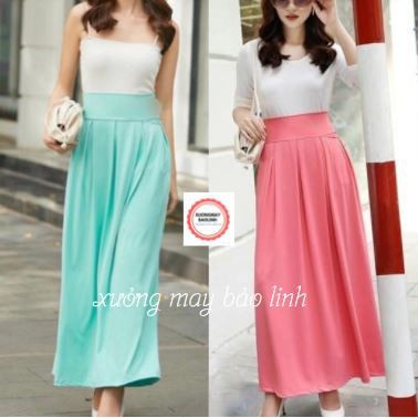 Chân váy chống nắng freesize loại Dày NANGNU03