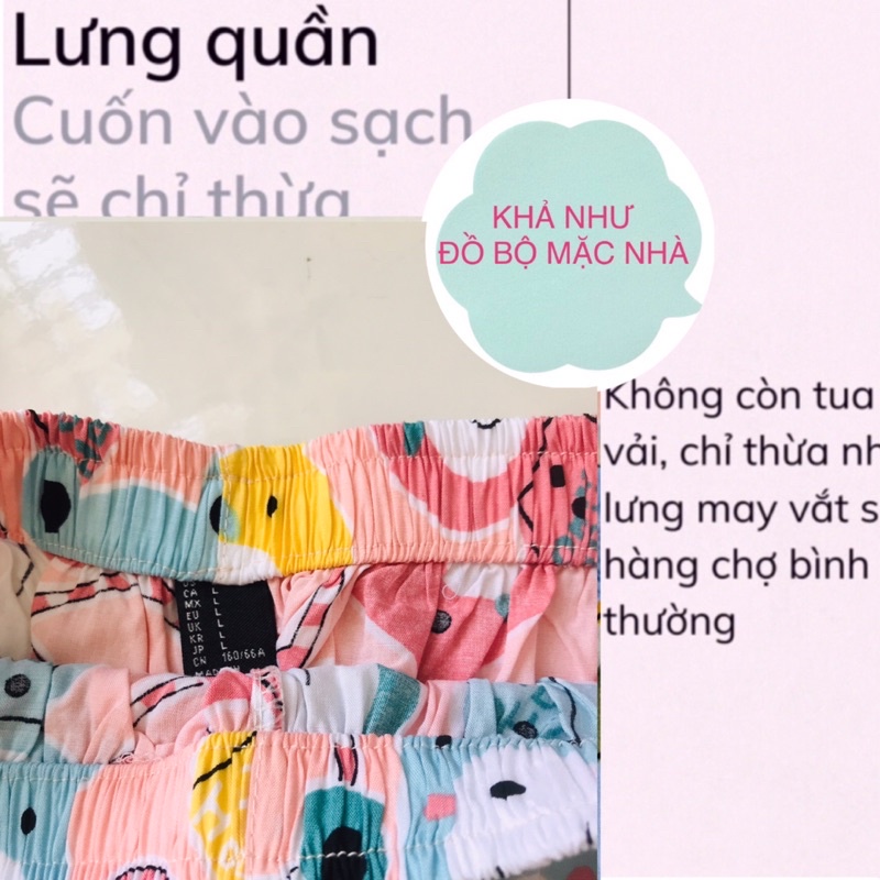 Bộ tole, bộ lanh nữ mặc nhà nữ quần 9 tất áo tay cánh tiên phối bèo che ngực