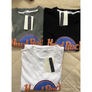 (Ảnh thật shop chụp) Áo thun chữ Hard Rock Kaiding Nam Nữ Tay Lỡ Form To Rộng chất tuyết nhung cấp