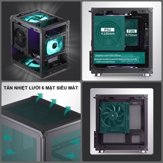 Vỏ Case máy tính Thùng máy tính mini Jonsbo C6