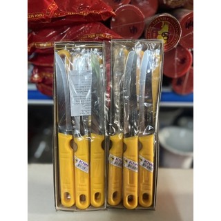 Dao thái lan cán vàng đầu tròn, đầu nhọn