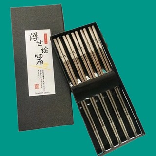 Bộ 5 đũa inox Nhật Bản
