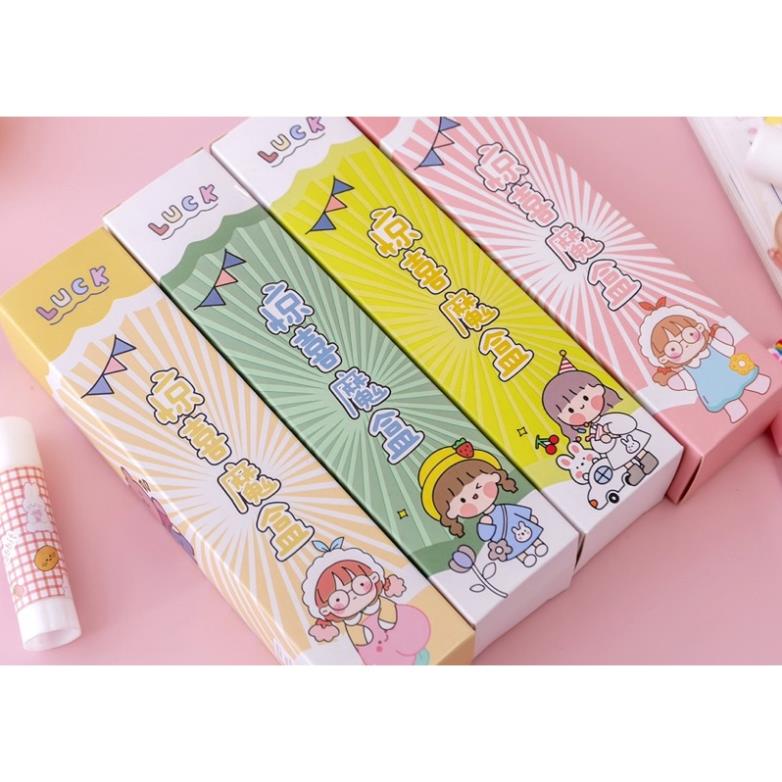 Combo Bút nước Squishy và keo khô nhiều hình dễ thương