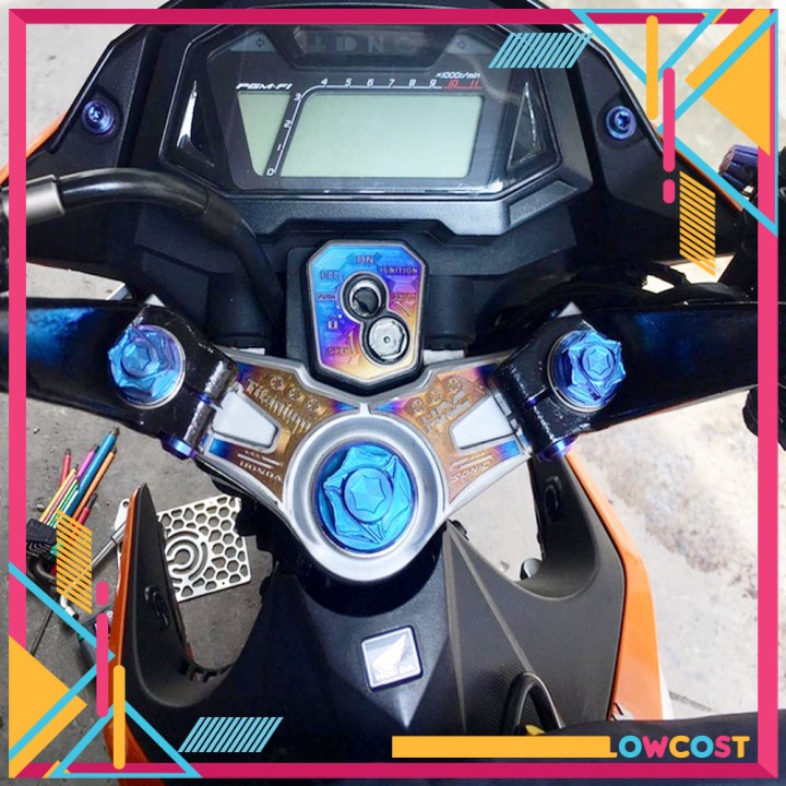 Tem Titan GR5 Dán Ổ Khoá, Ghi Đông Xe Sonic 150