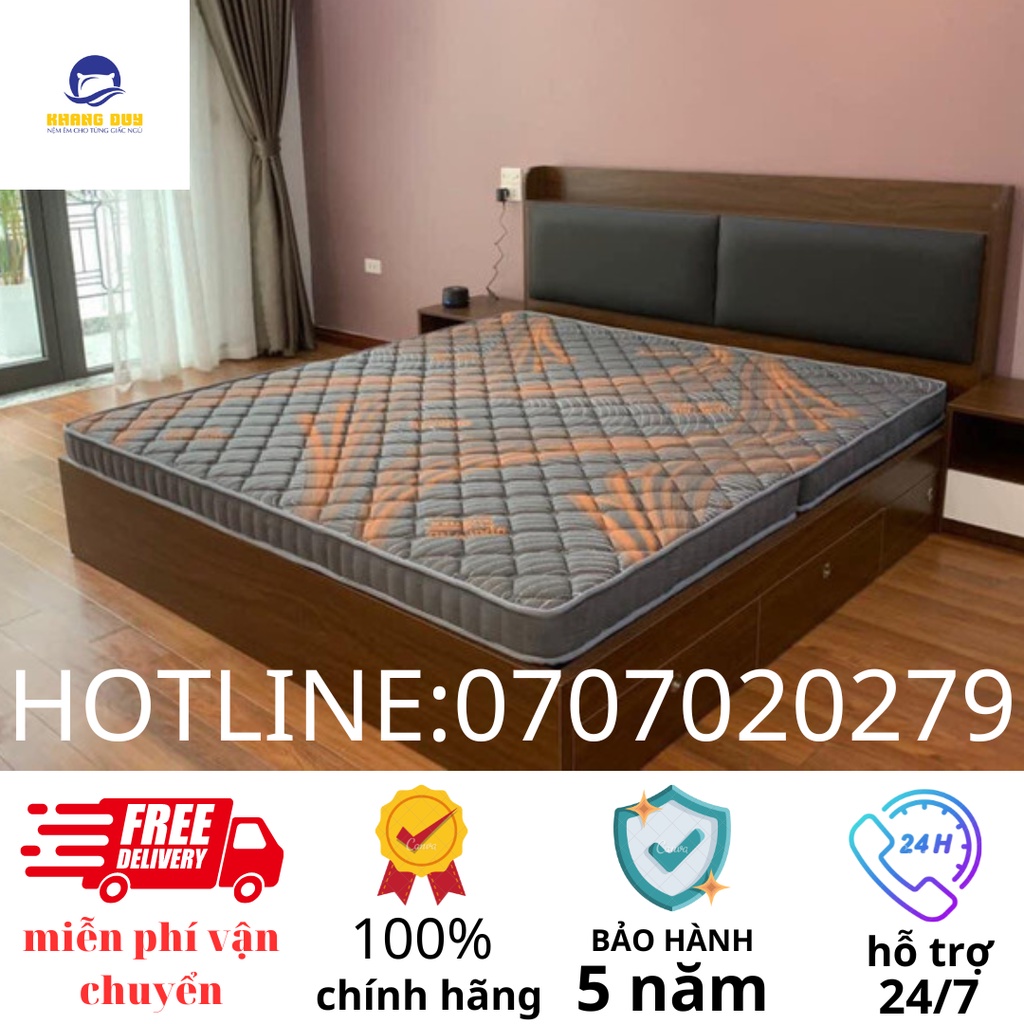 ( Free ship ) Đệm cao su non Kim CƯƠNG Aloe VeRa Flex tinh chất lô hội - chính hãng 100%