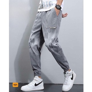 Quần jean jogger nam màu xám trơn không rách chất bò cao cấp co dãn 4 chiều quần rin nam đẹp LOZATA NL61