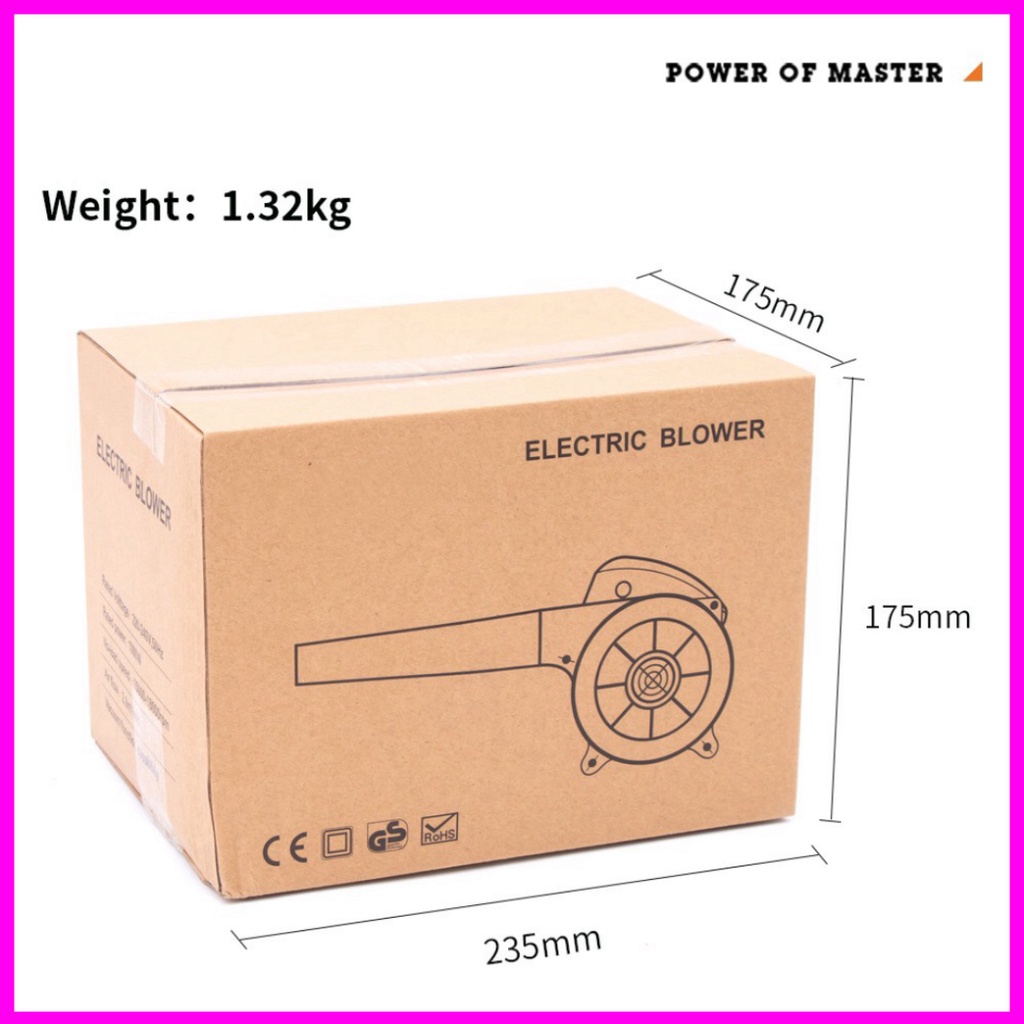 Máy thổi bụi cầm tay mini Hilda 1000W chuyên thổi lá