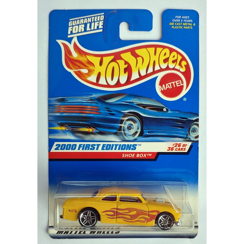 Xe mô hình Hot Wheels 2000 First Editions Shoe Box