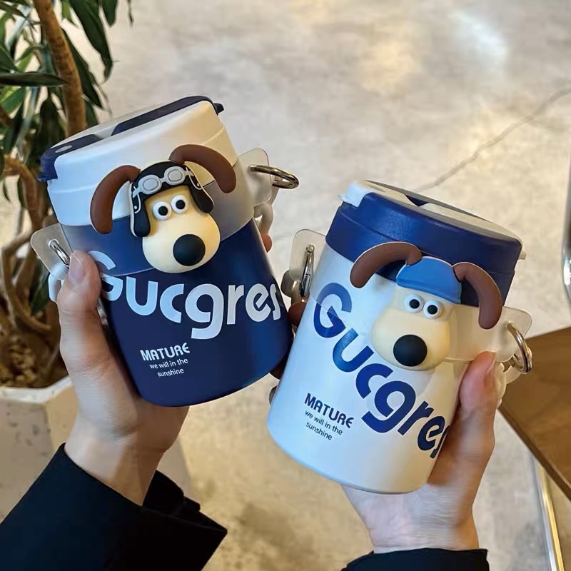 Sticker 3D hình Gromit trang trí có nam châm