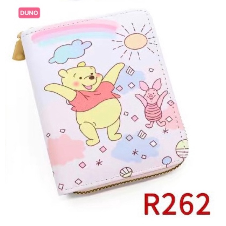 Ví nữ 1 kéo ngắn dễ thương xinh xắn