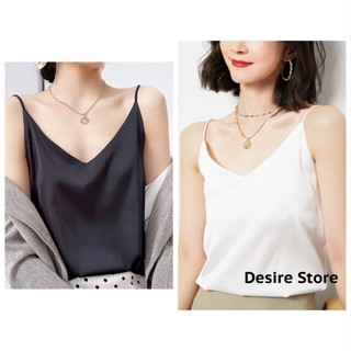 Áo hai dây lụa mềm mát mặc cùng Blazer hoặc Vest AN-01